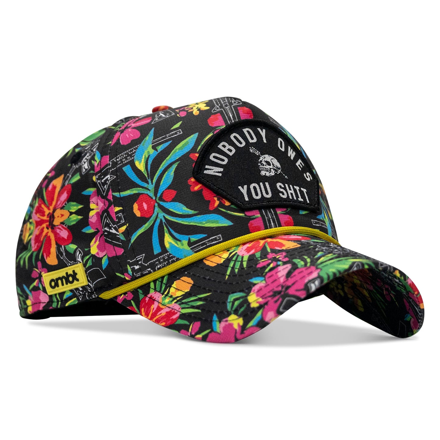 Nobody Owes You Shit Arched Patch Waterproof Weekender Snapback