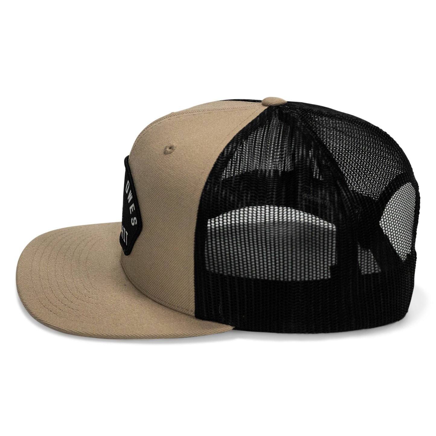Nobody Owes You Shit Arched Patch Flatbill SnapBack Hat