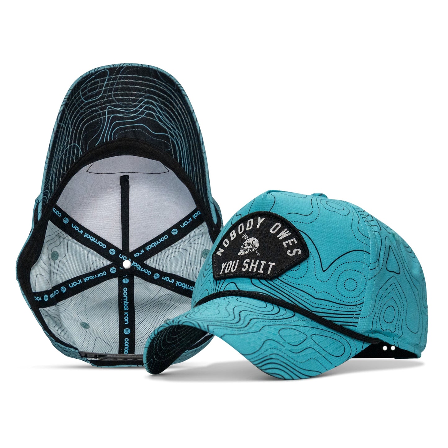 Nobody Owes You Shit Arched Patch Waterproof Weekender Snapback