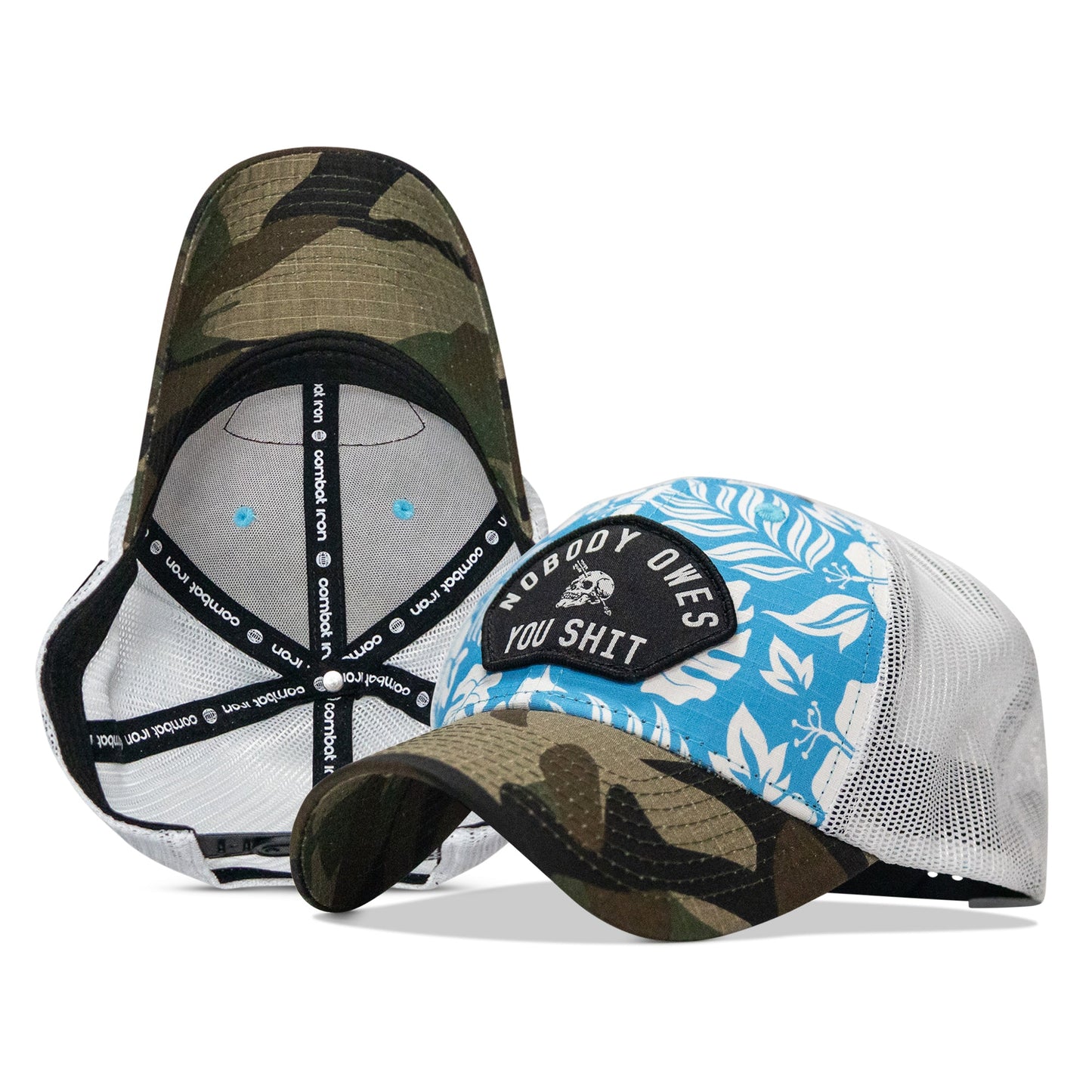 Nobody Owes You Shit Patch Original Ripstop Snapback Hat