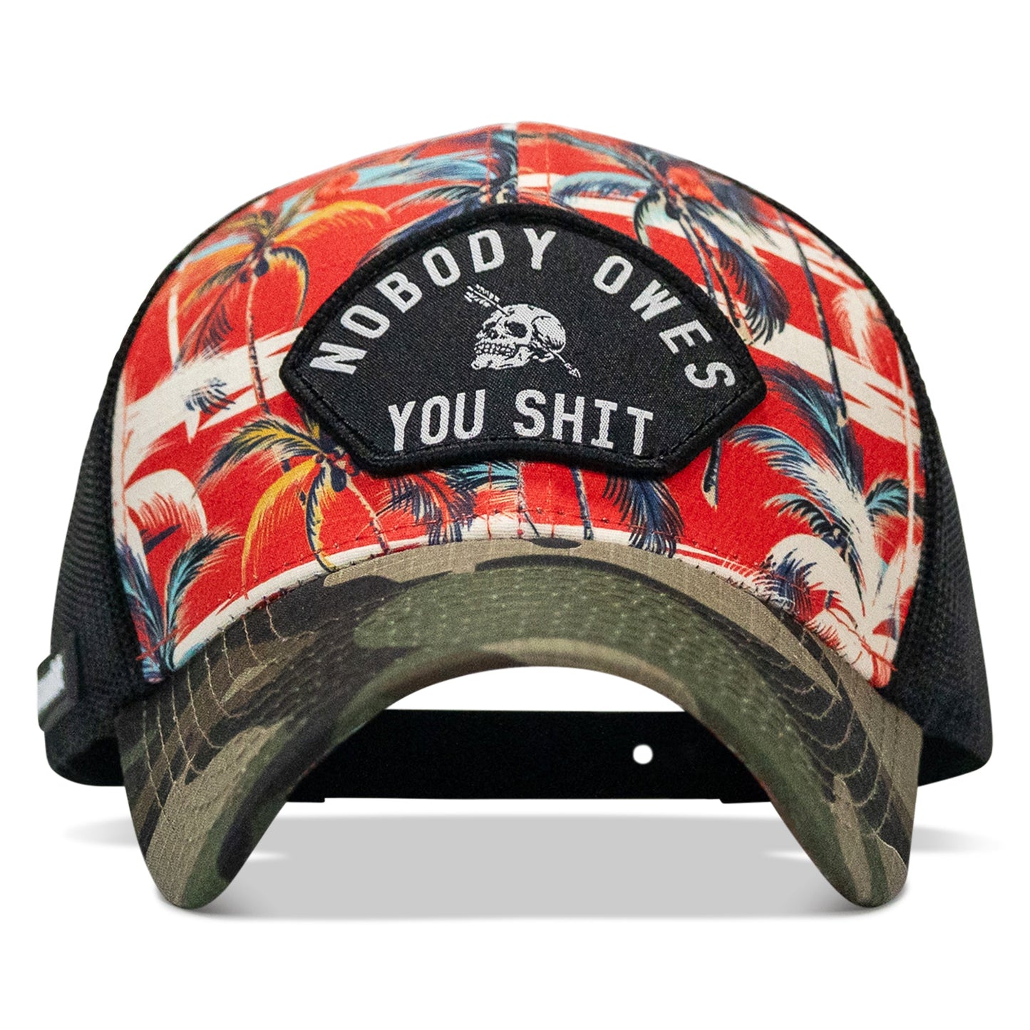 Nobody Owes You Shit Patch Original Ripstop Snapback Hat