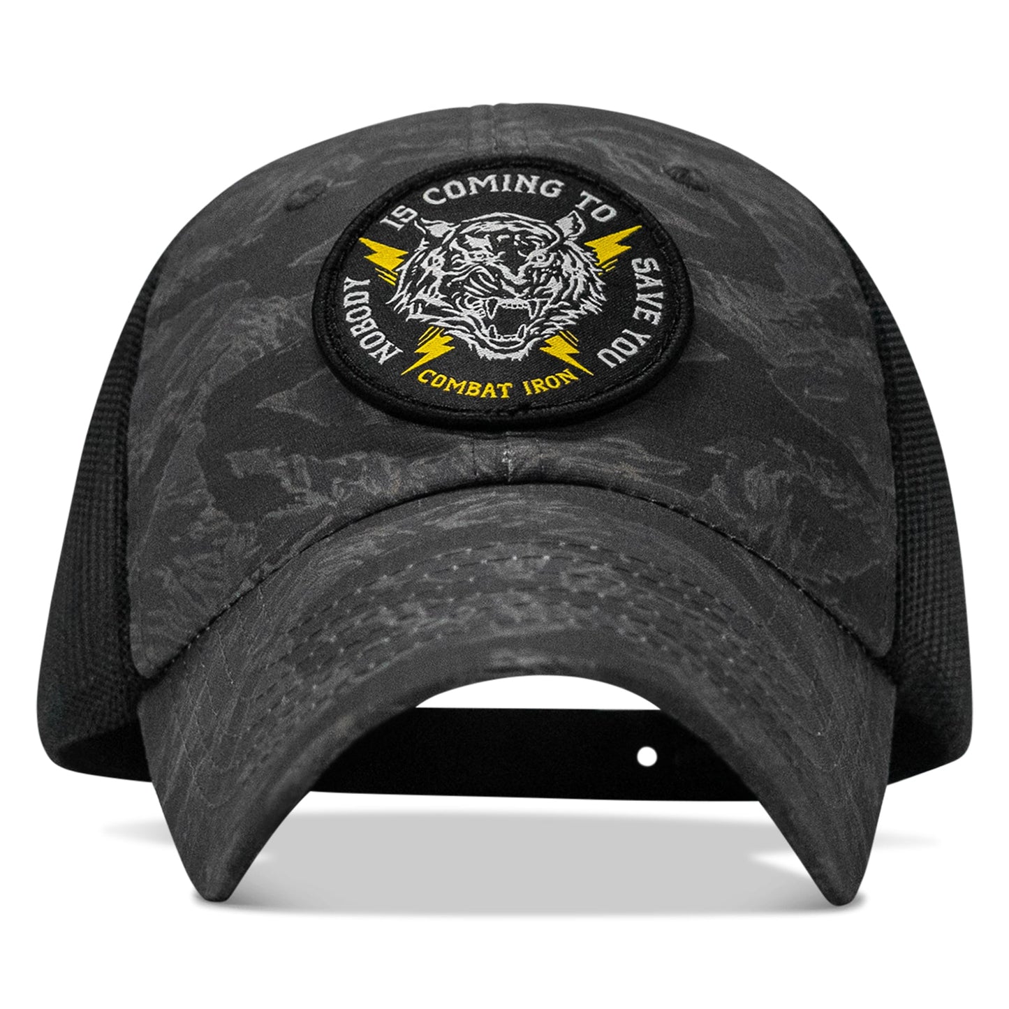 Nobody is Coming To Save You Patch Tactical Ripstop Mesh Snapback Hat