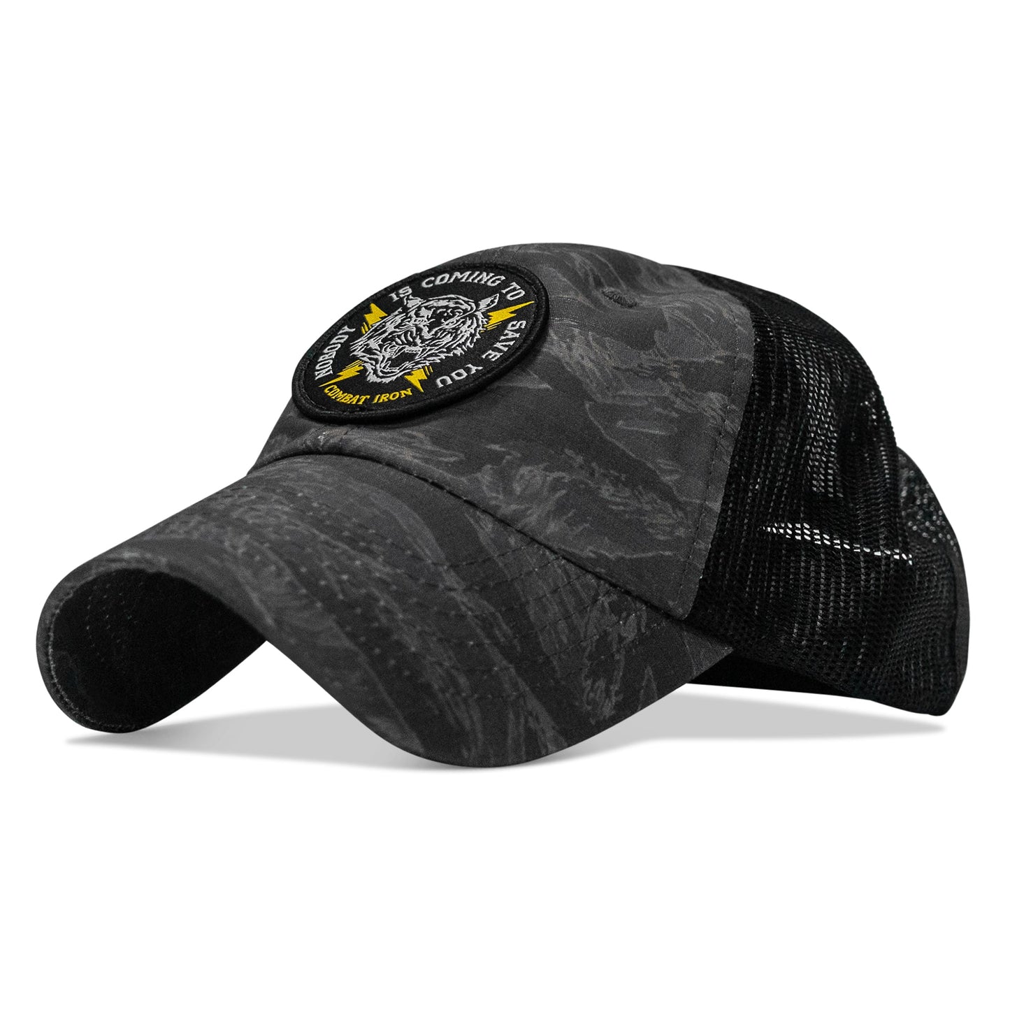 Nobody is Coming To Save You Patch Tactical Ripstop Mesh Snapback Hat