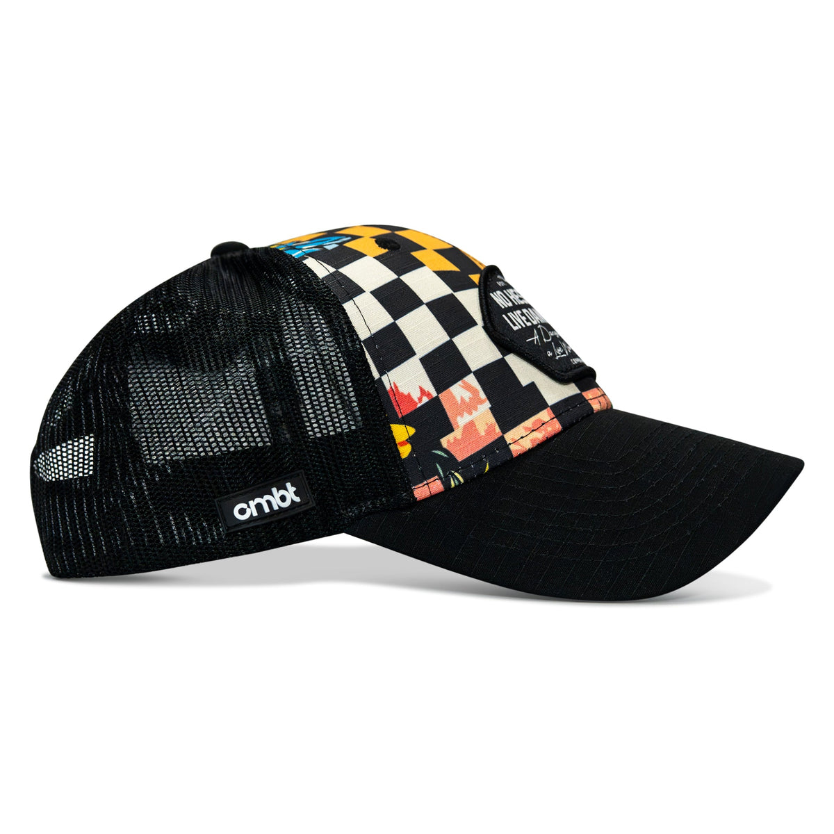 No Hesitation. Live Dangerous Patch Original Ripstop Snapback Hat