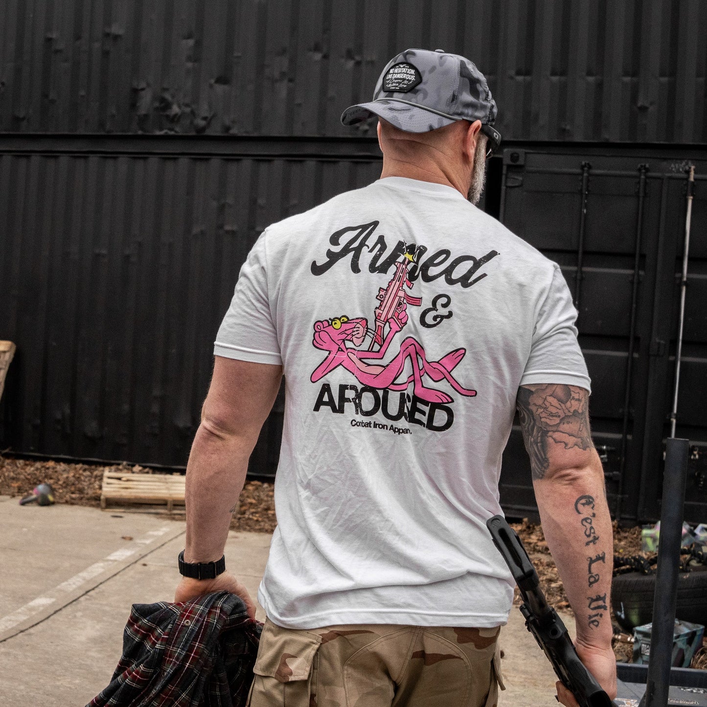 No Hesitation. Live Dangerous Patch Weekender Snapback