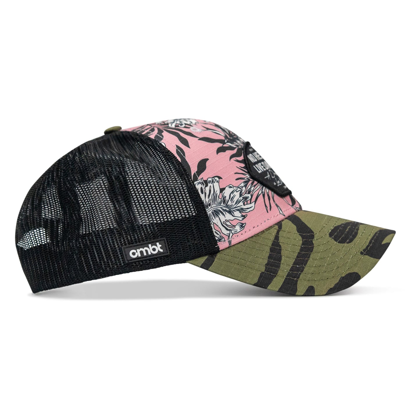 No Hesitation. Live Dangerous Patch Original Ripstop Snapback Hat