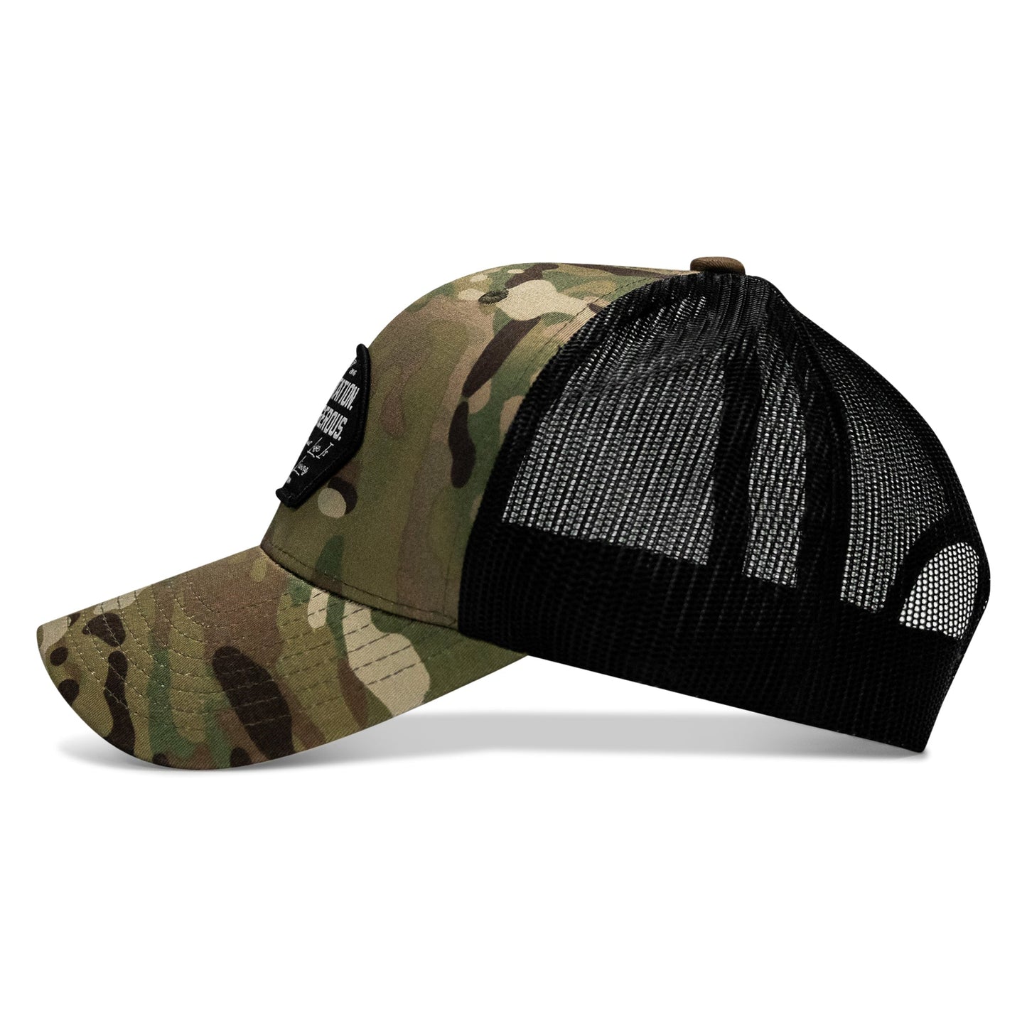 No Hesitation. Live Dangerous Patch Snapback Hat