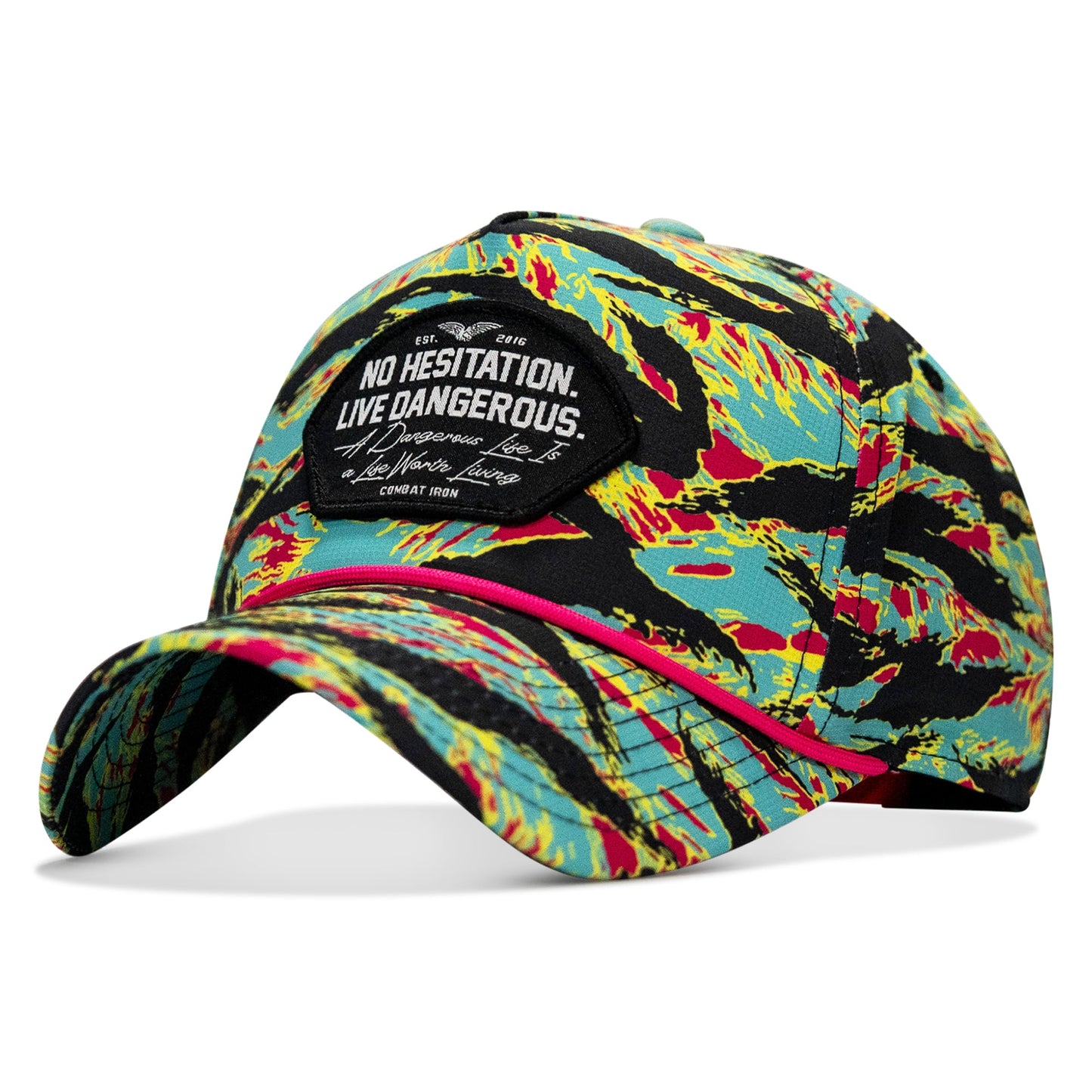 No Hesitation. Live Dangerous Patch Weekender Snapback