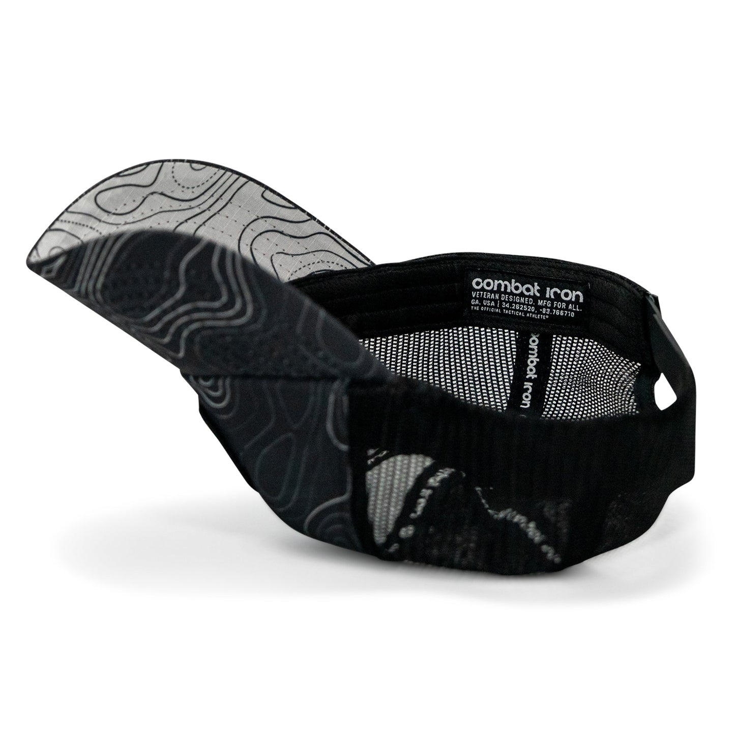 No Hesitation. Live Dangerous Patch Tactical Ripstop Mesh Snapback Hat