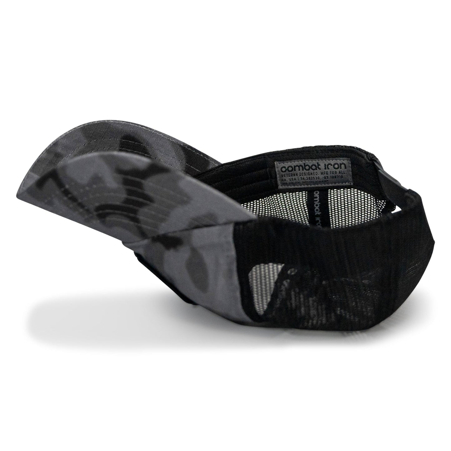 No Hesitation. Live Dangerous Patch Tactical Ripstop Mesh Snapback Hat