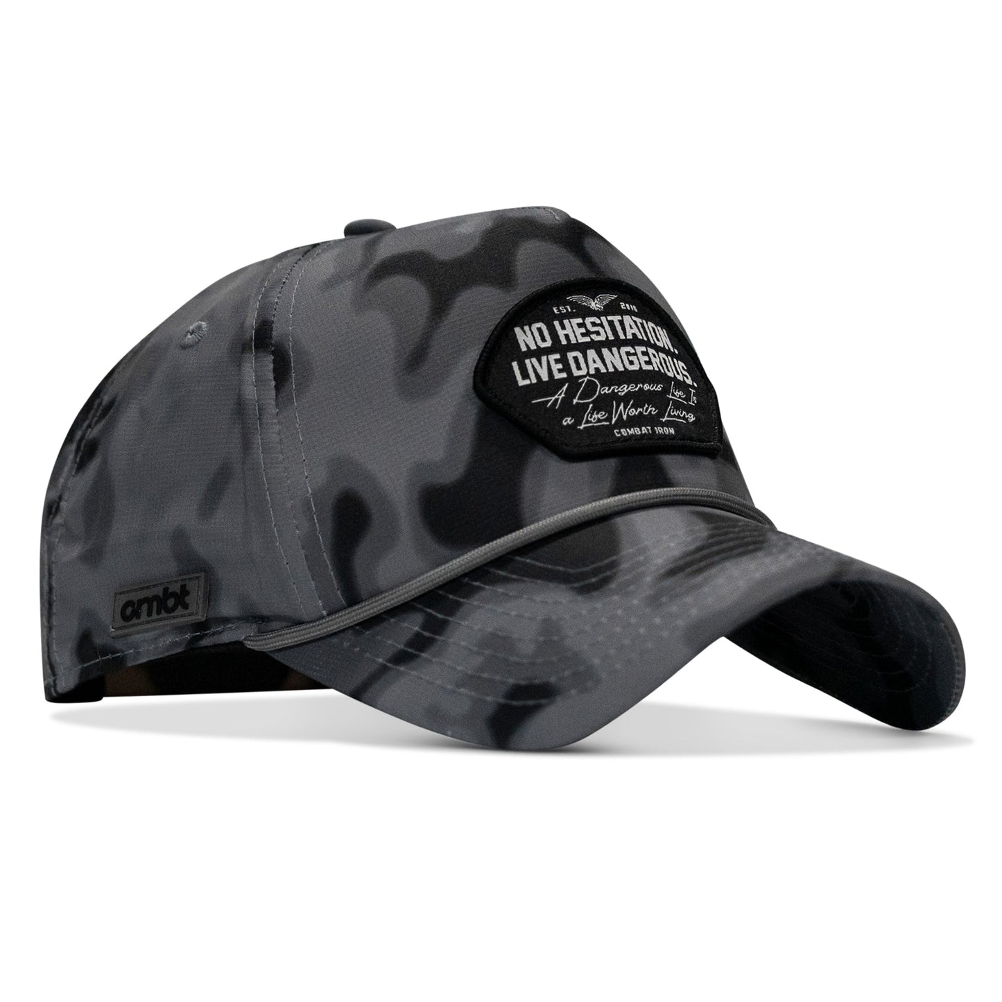 No Hesitation. Live Dangerous Patch Weekender Snapback