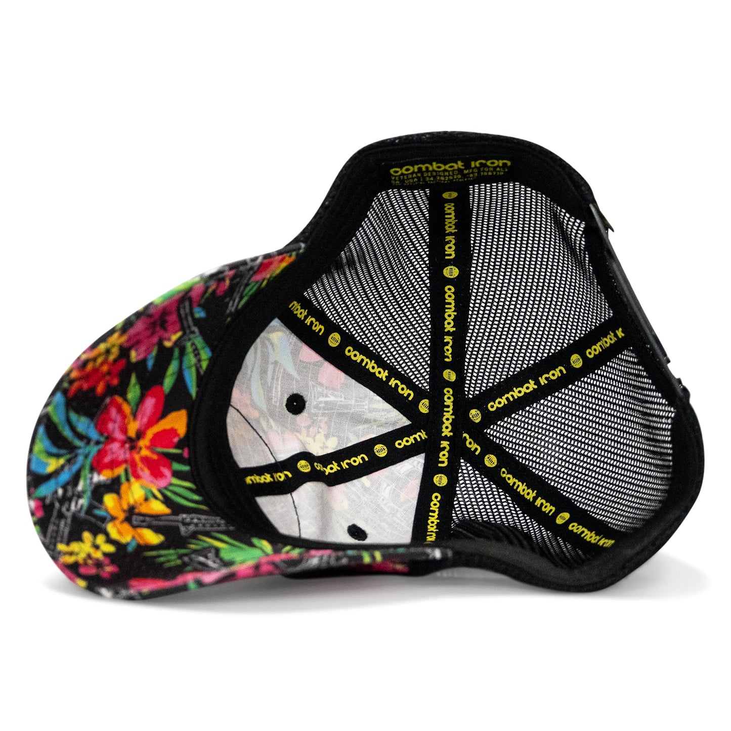 No Hesitation. Live Dangerous Patch Tactical Ripstop Mesh Snapback Hat