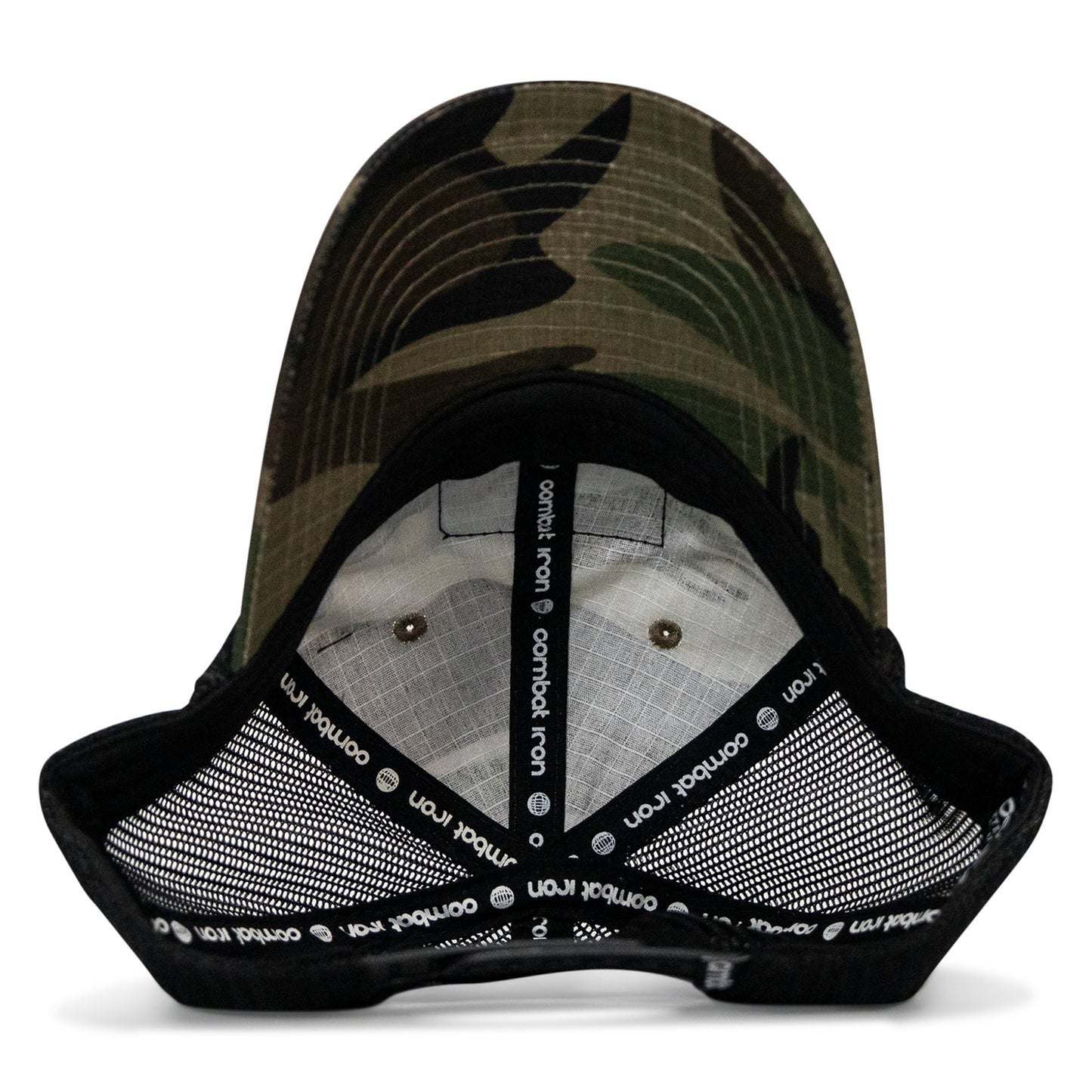 No Hesitation. Live Dangerous Patch Tactical Ripstop Mesh Snapback Hat