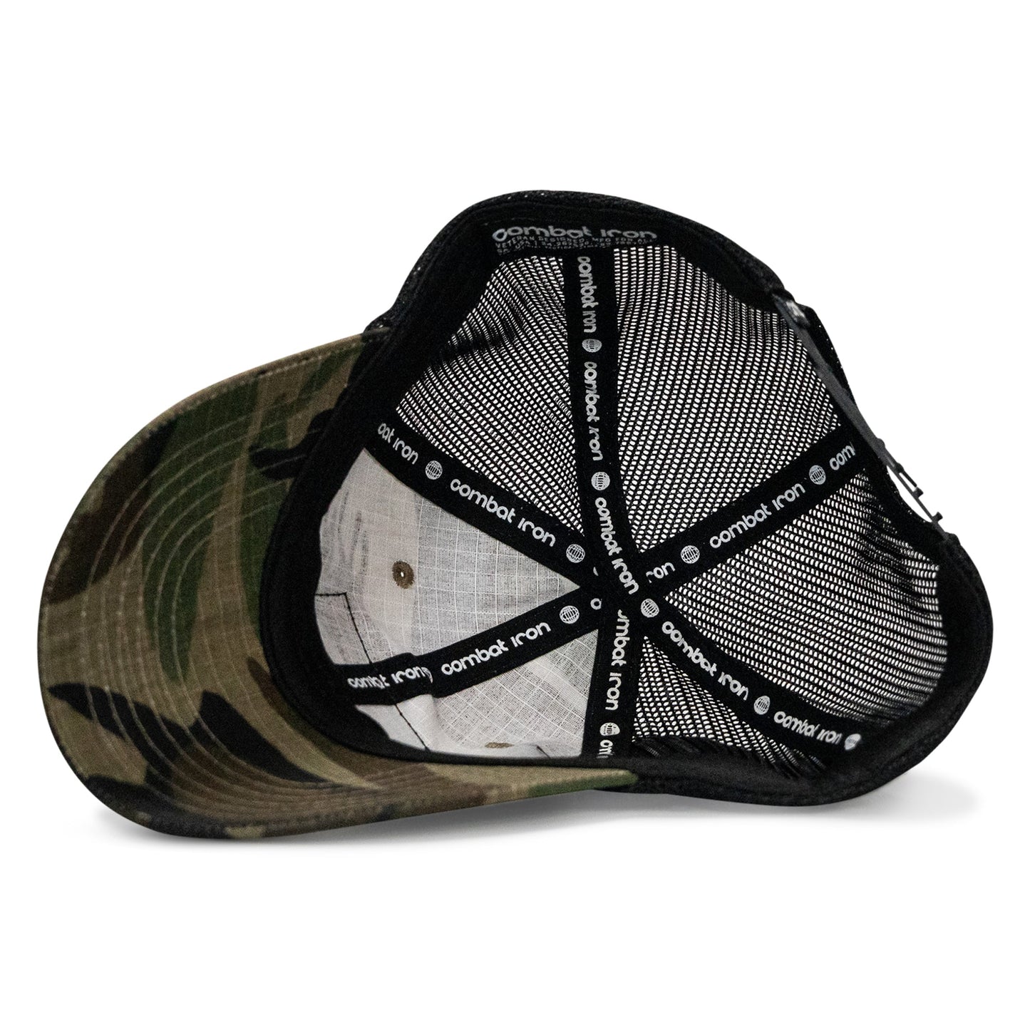 No Hesitation. Live Dangerous Patch Tactical Ripstop Mesh Snapback Hat