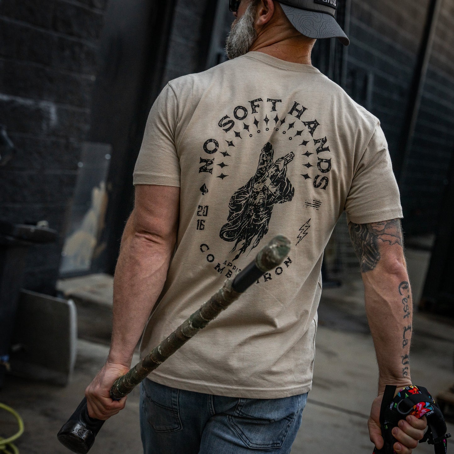 No Soft Hands Reaper Men's T-Shirt