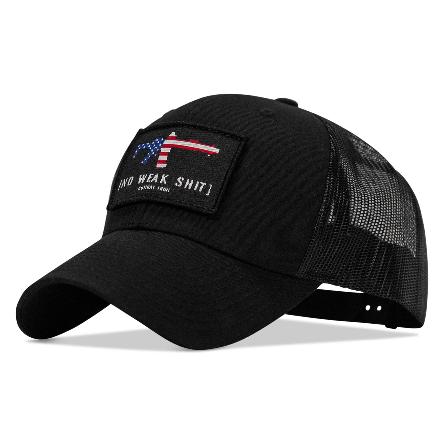 No Weak Shit Patch Snapback Hat