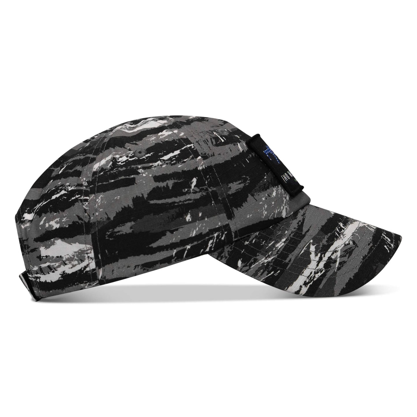 No Weak Shit American Flag Rifle Patch Tactical Ripstop Mesh Snapback Hat