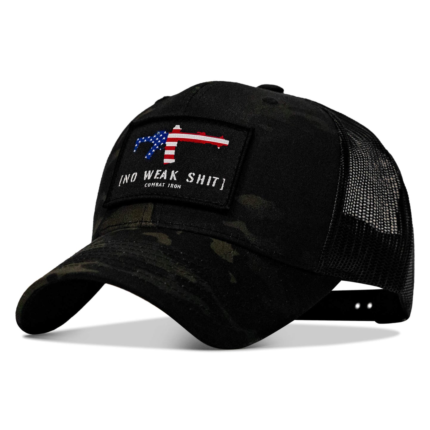 No Weak Shit Patch Snapback Hat