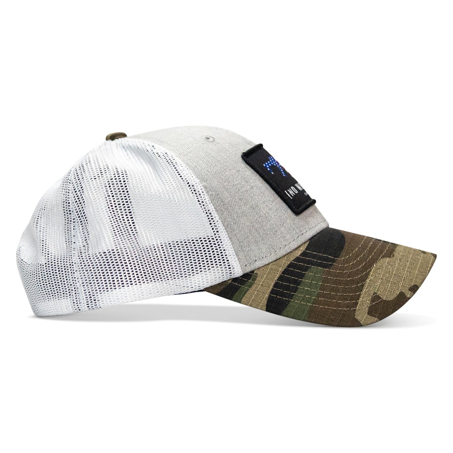 No Weak Shit American Flag Rifle Patch Original Ripstop Snapback Hat