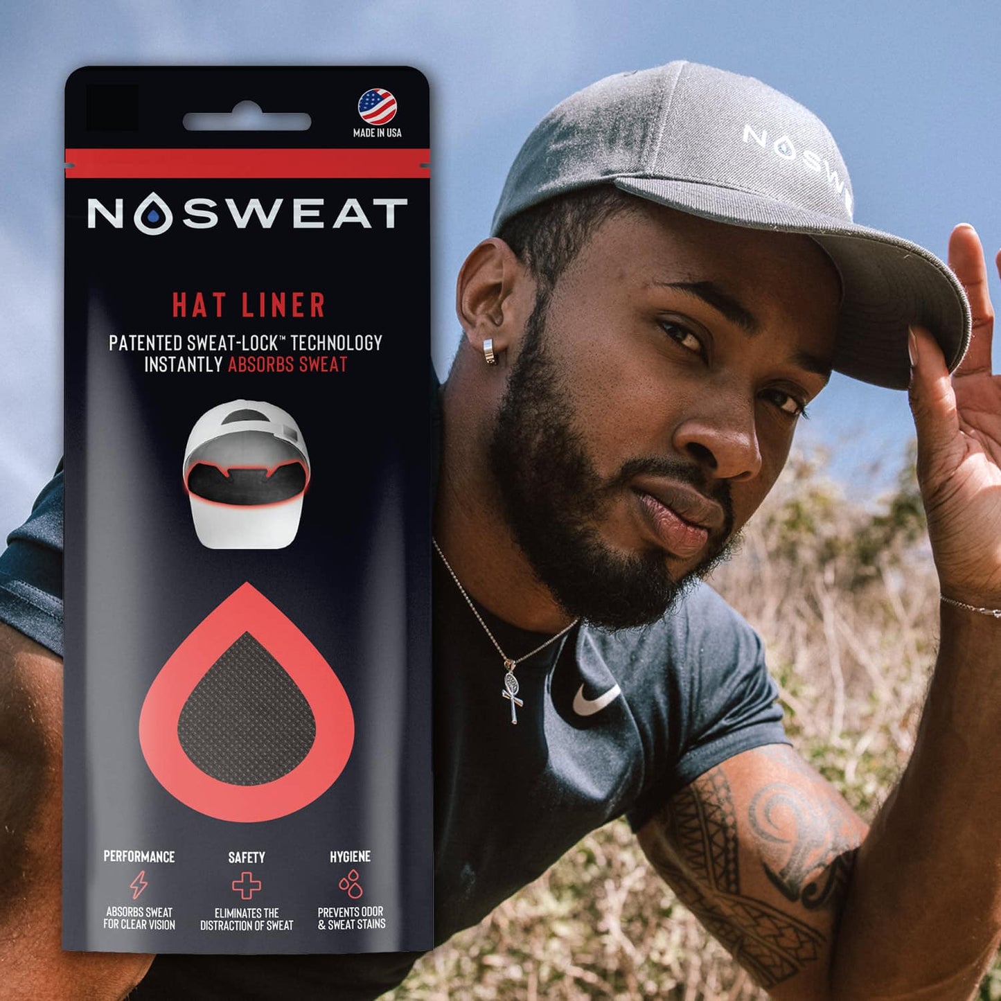 Hat Liners - Patented SweatLock™ For All Hat Types