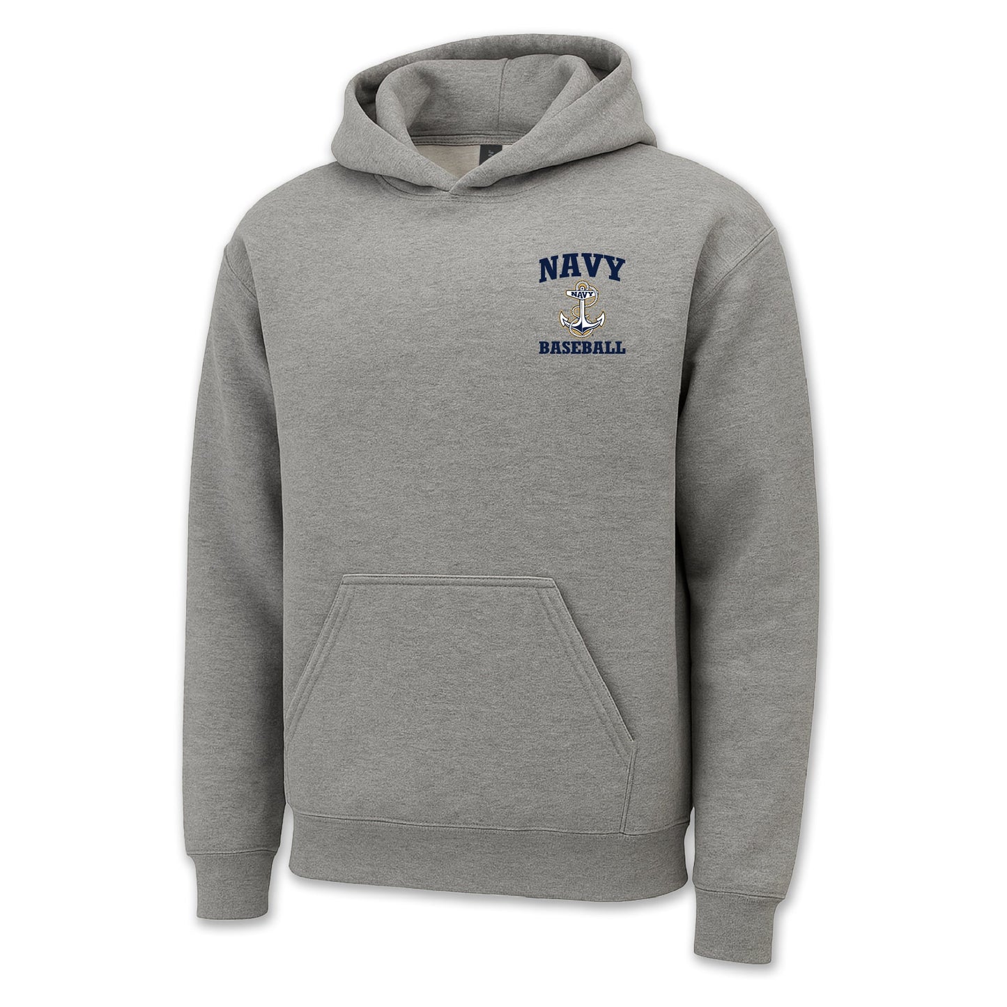 Navy Anchor Baseball Hood