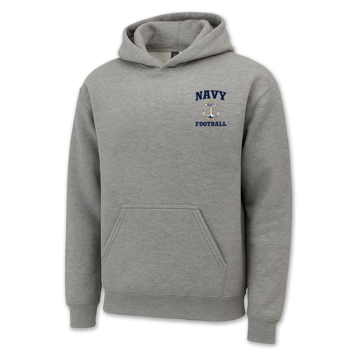 Navy Anchor Football Hood