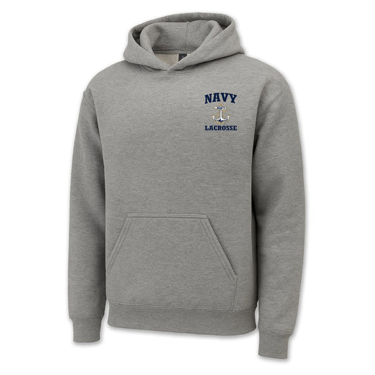 Navy Anchor Lacrosse Hood