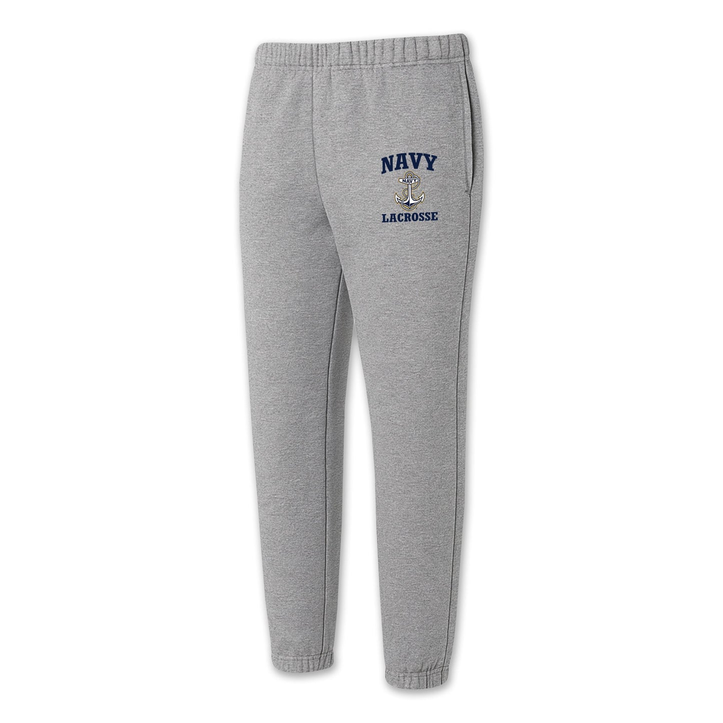 Navy Anchor Lacrosse Sweatpants