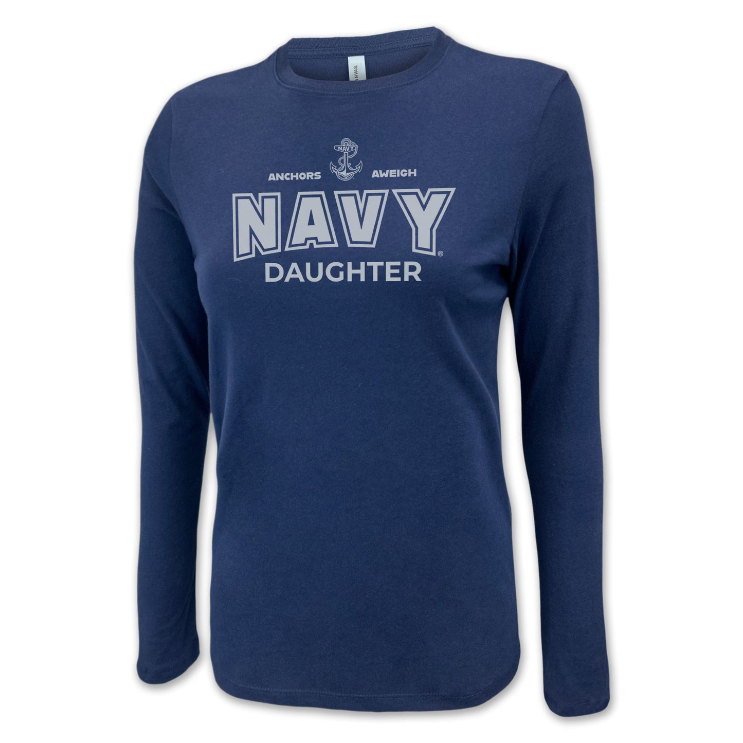 Navy Daughter Women's Long Sleeve T-Shirt (Navy)