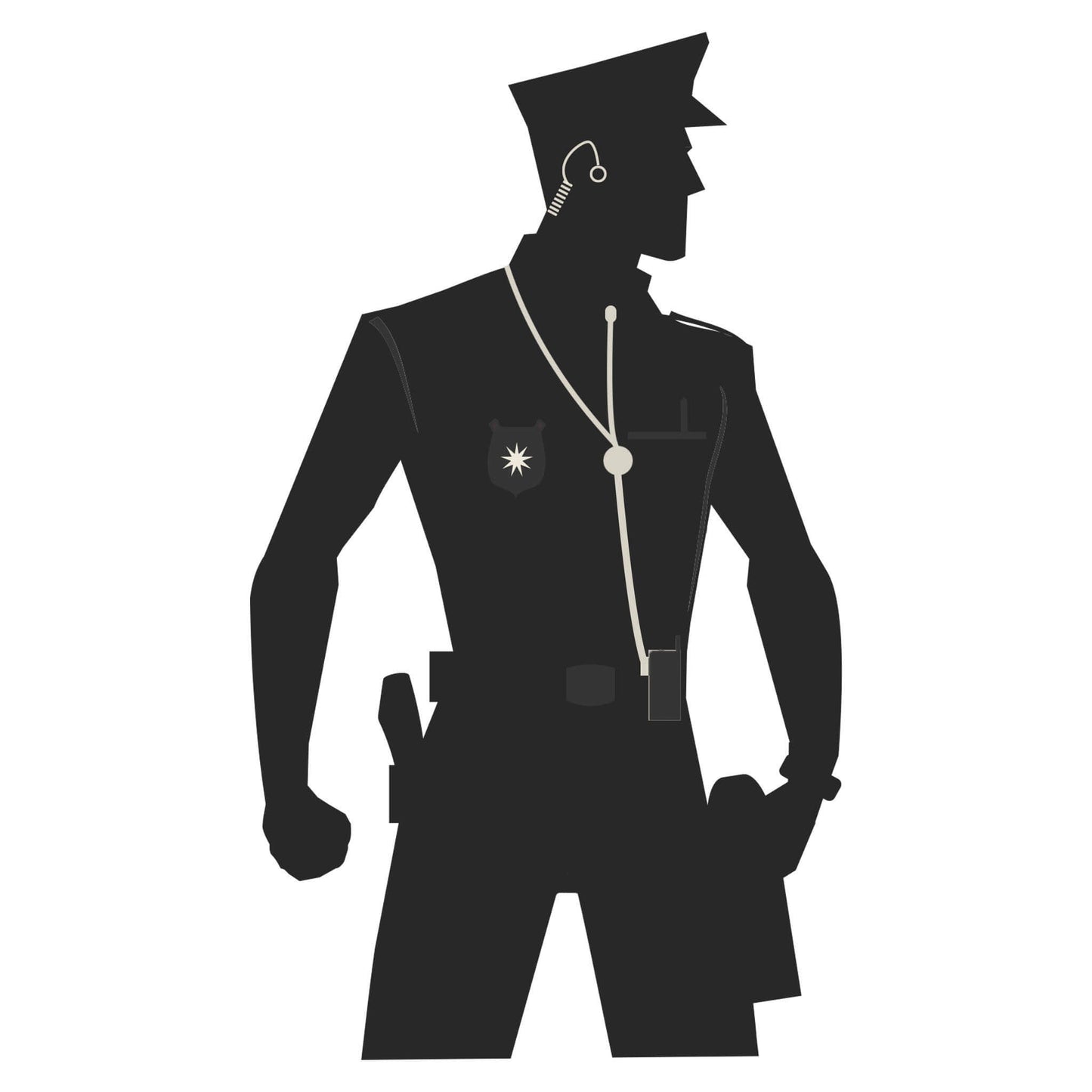 Tactical Mic / Earpiece / PTT Kit With Quick Disconnect (Hirose) Connector - Harris: XL-150/P, XG-100/P, XL-185/P/Pi, XL-200/P/Pi, XL-400