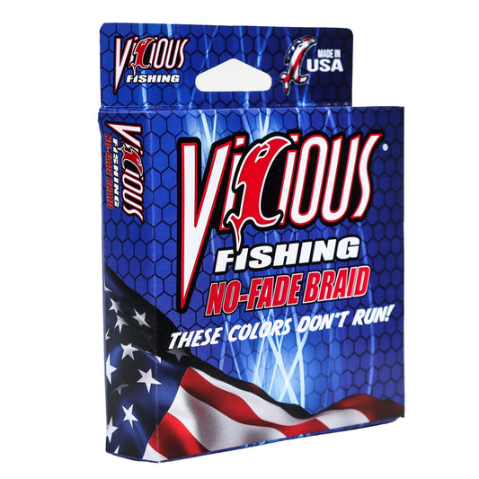 Vicious No-Fade Army Green Braid - 30 Lb Test