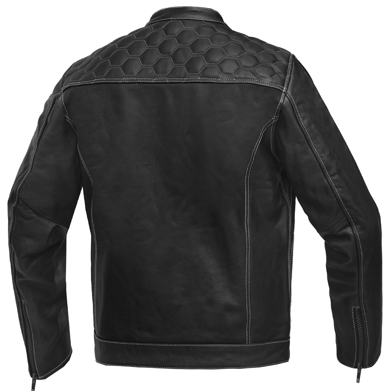 Conall Men's Leather Motorcycle Jacket