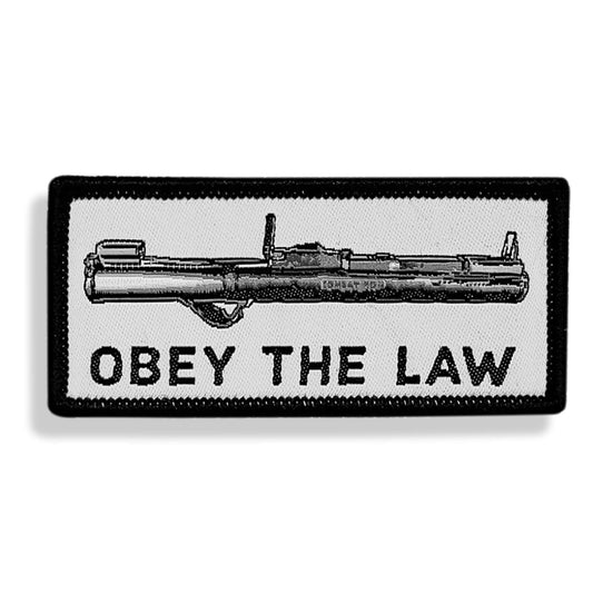 Obey The Law AT4 Velcro Patch