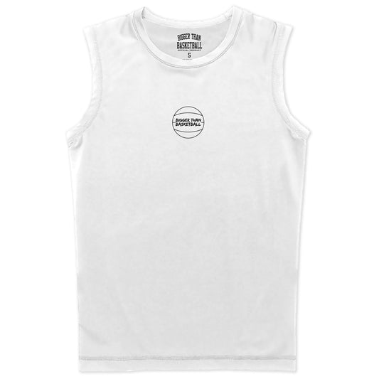 Performance Compression Tank - White