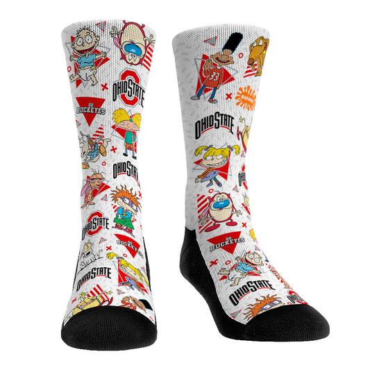 Ohio State Buckeyes - 90's Nickelodeon Characters All-Over