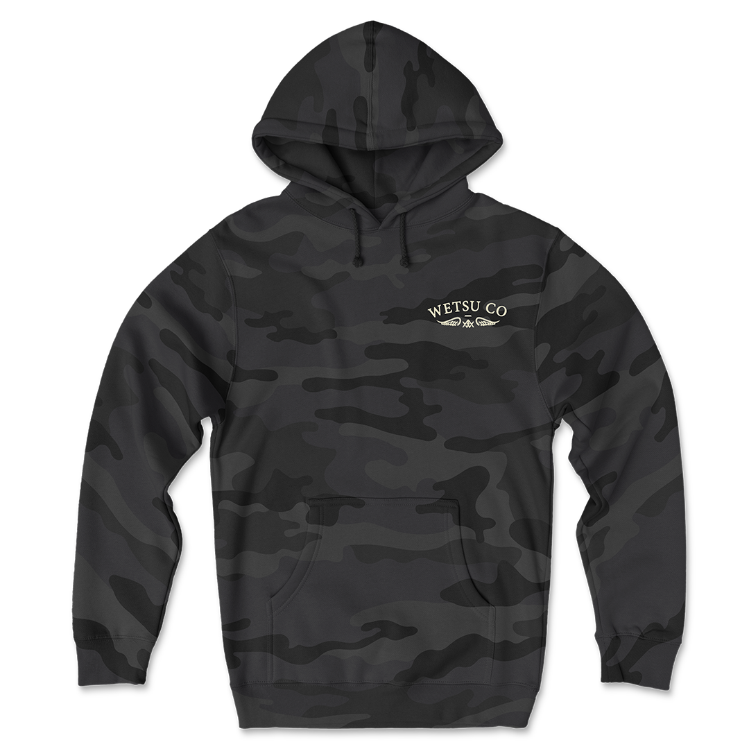 Old School Jumps Camo Hoodie