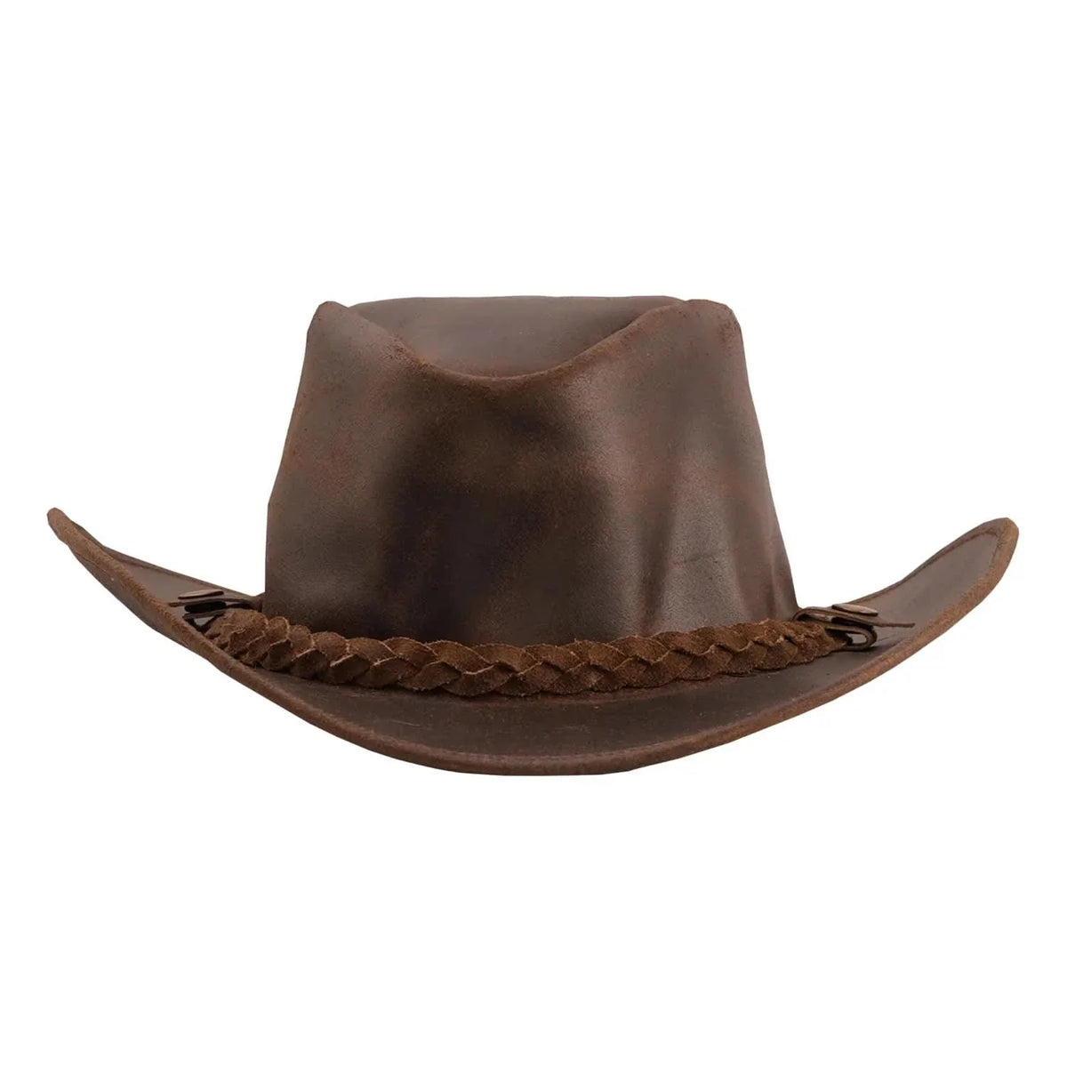 Outlaw Fedora - Men’s Leather Hat