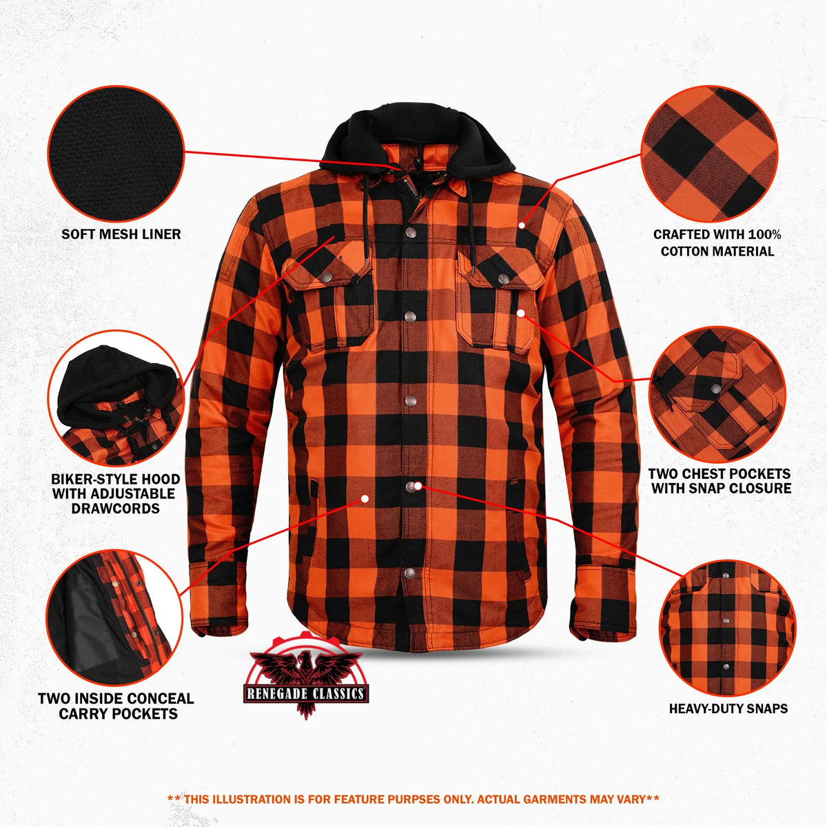 Reaper – Men's Flannel Riding Shirt