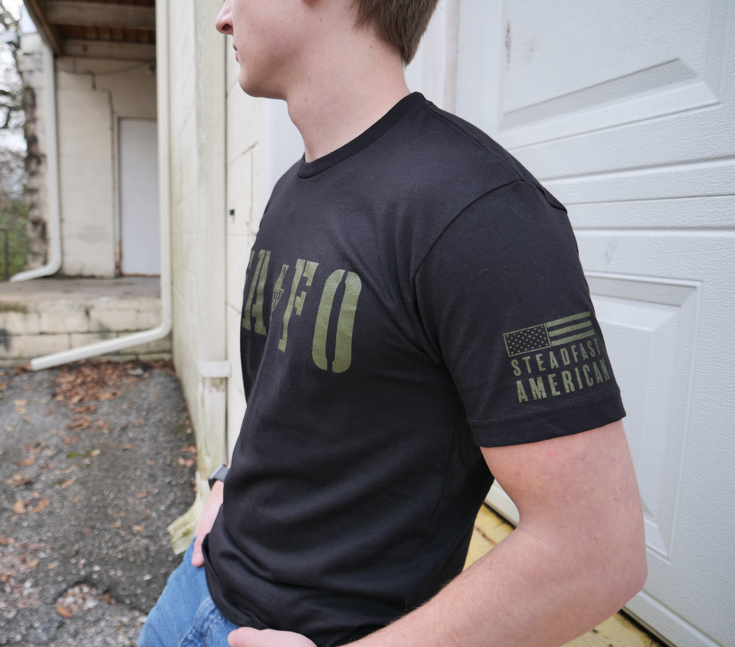 FAFO Shirt – Bold Patriotic Tee (Black)