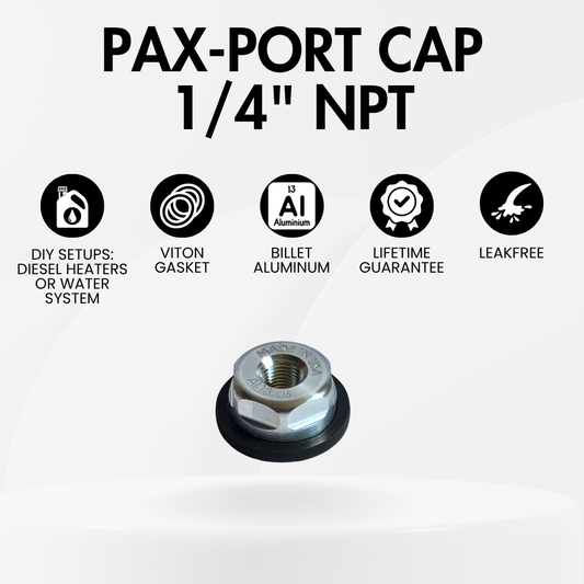 Pax-Port Cap – ¼” NPT