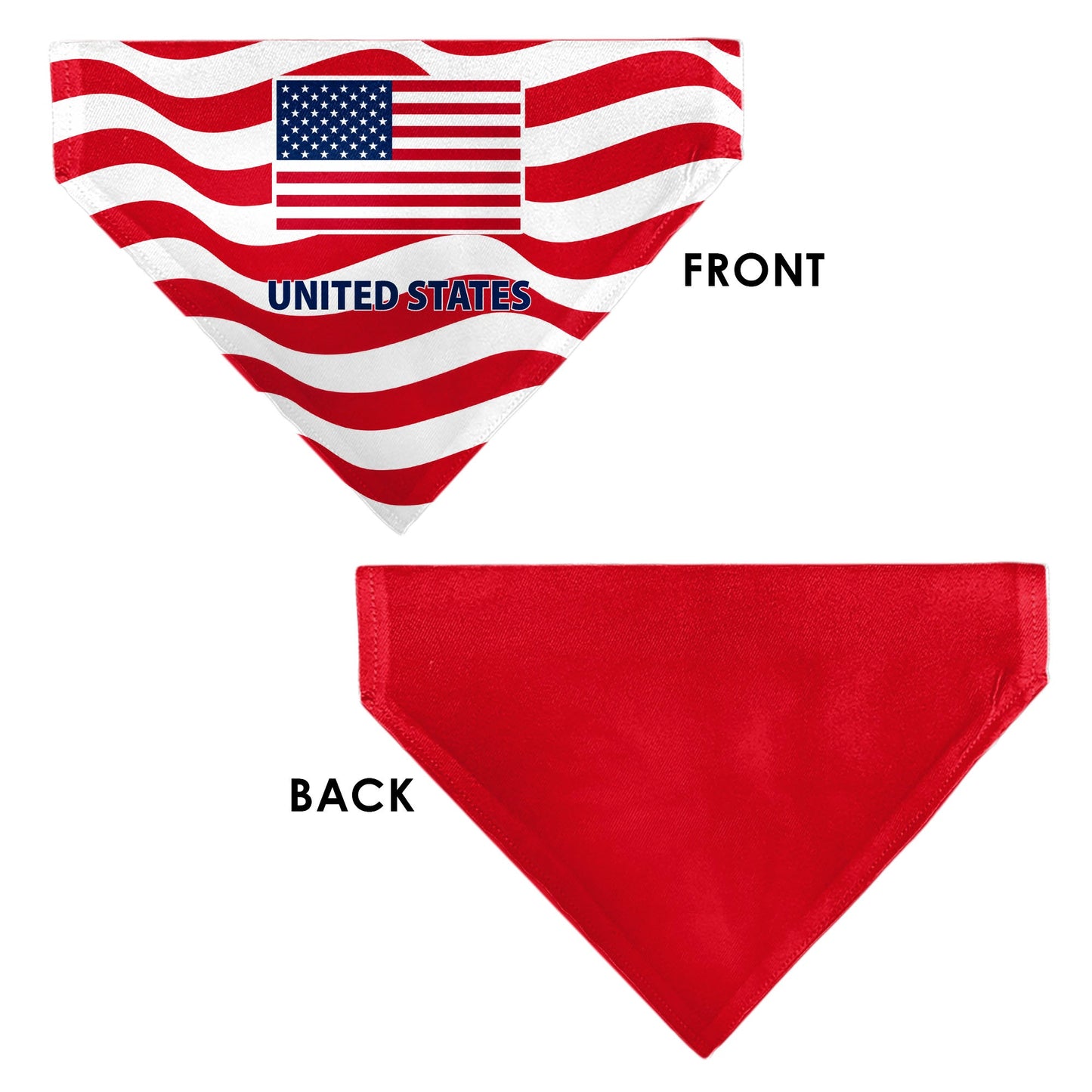 Pet Bandana - Global Soccer Cup Series United States Spirit Flag