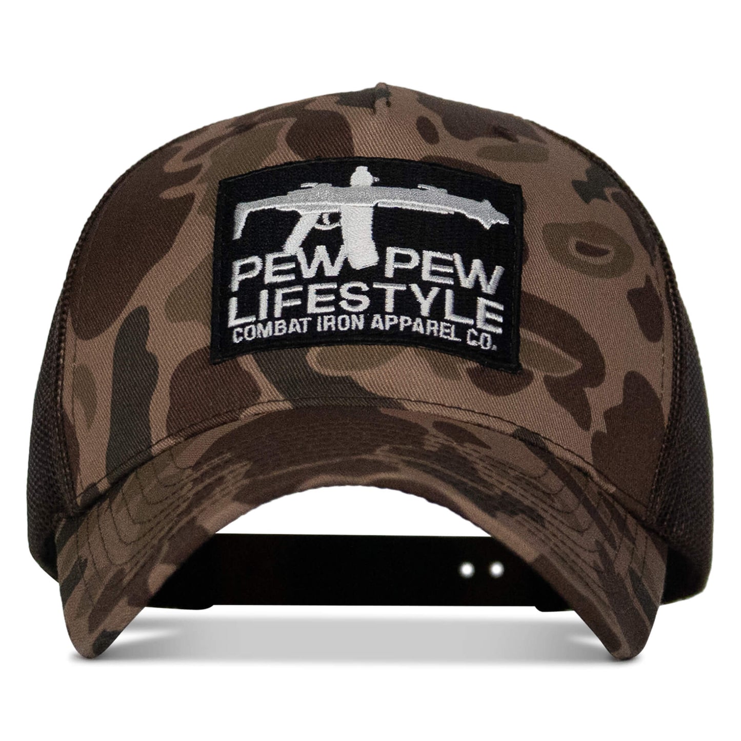 Pew Pew Lifestyle Patch Mid-Profile Snapback Hat
