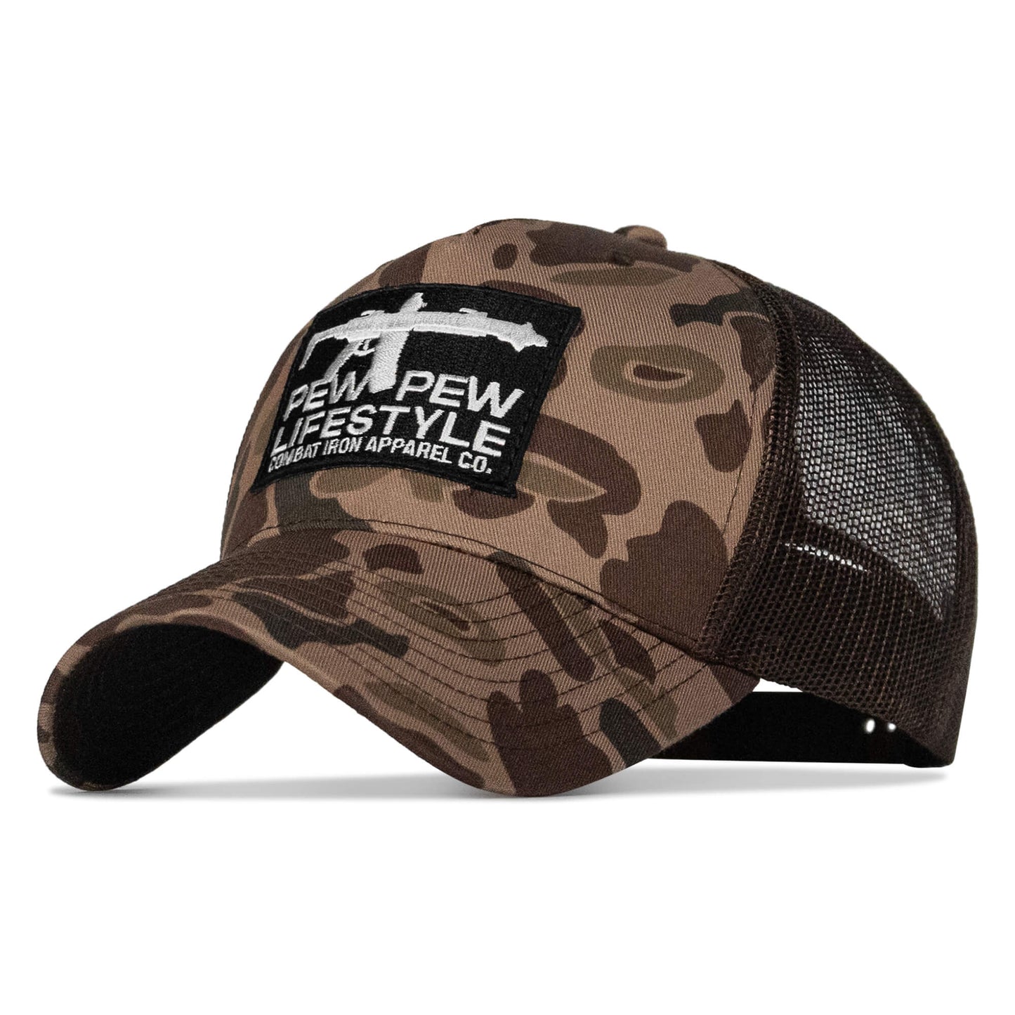 Pew Pew Lifestyle Patch Mid-Profile Snapback Hat