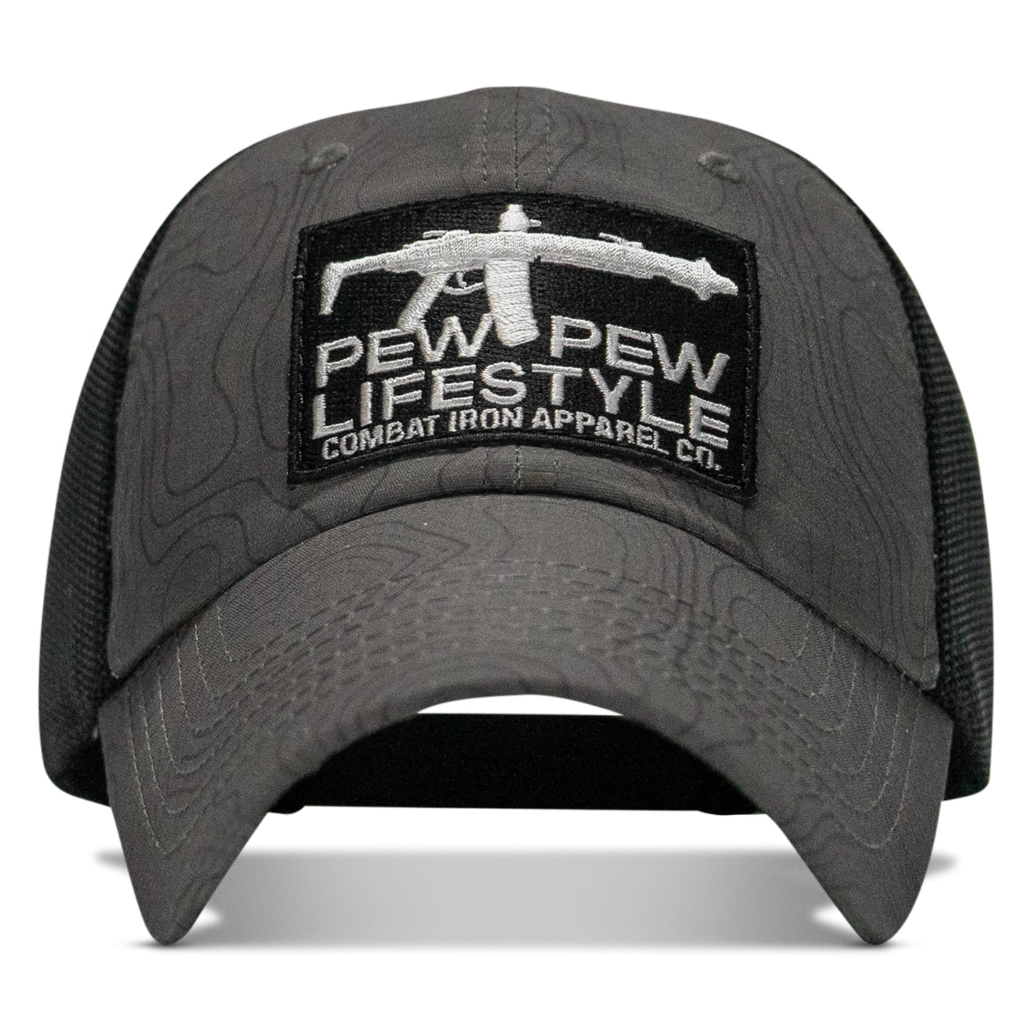 Ripstop Pew Pew Lifesyle Patch Tactical Ripstop Mesh Snapback Hat