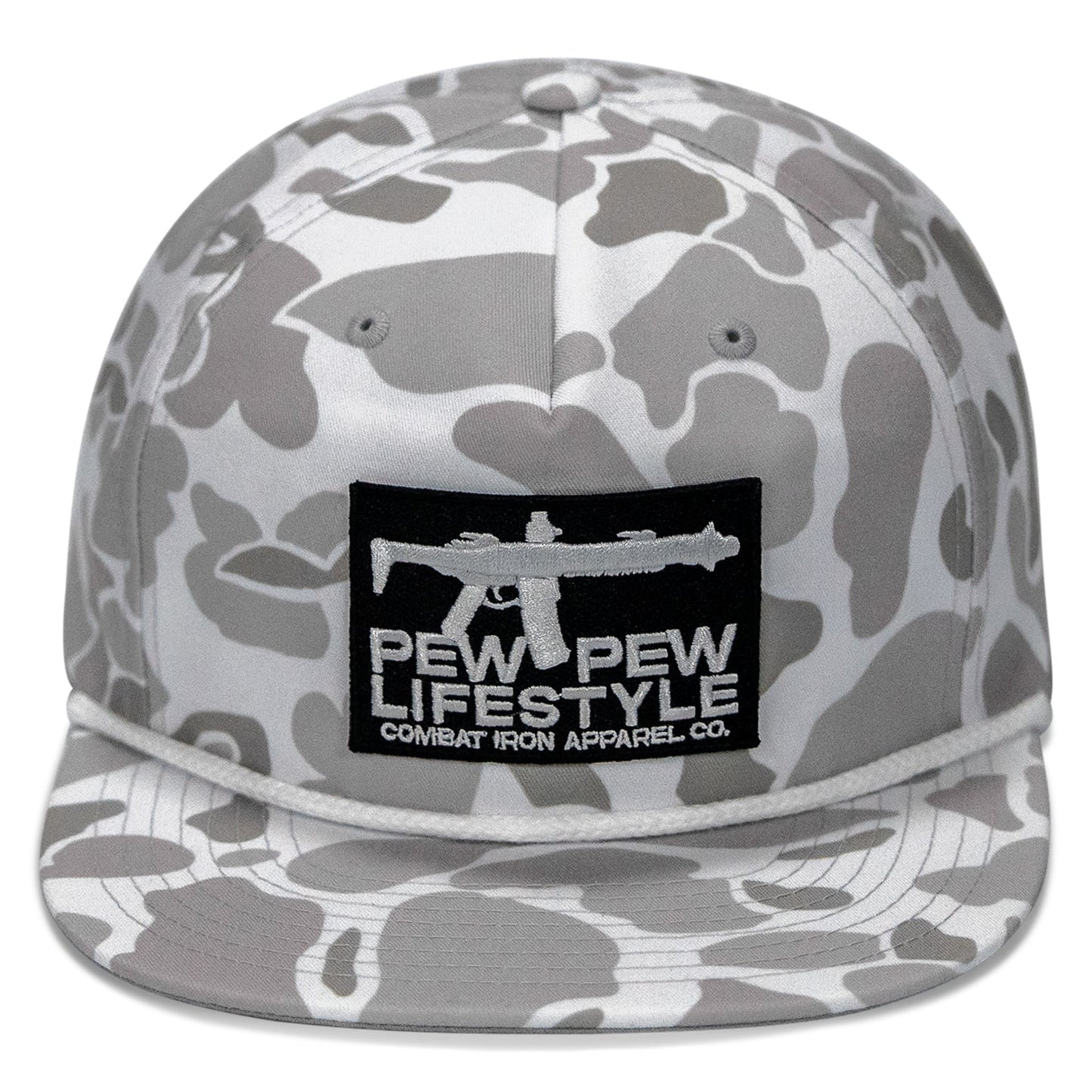 Pew Pew Lifestyle Patch Flatbill Hat