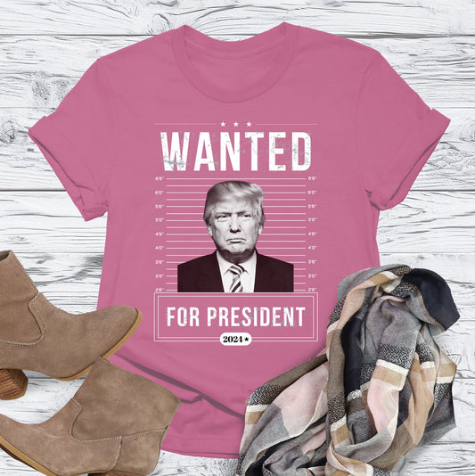 Wanted for President - Womens Tee