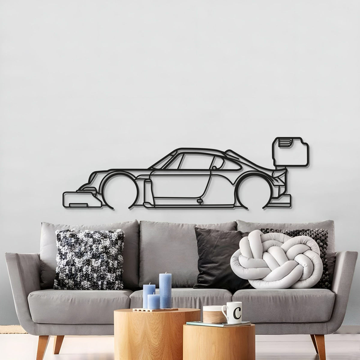 911 Pikes Peak Metal Car Wall Art - MT0869