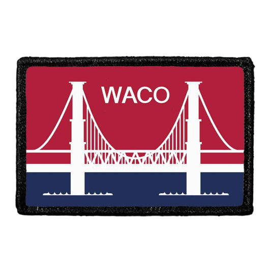 Waco City Flag - Color - Removable Patch