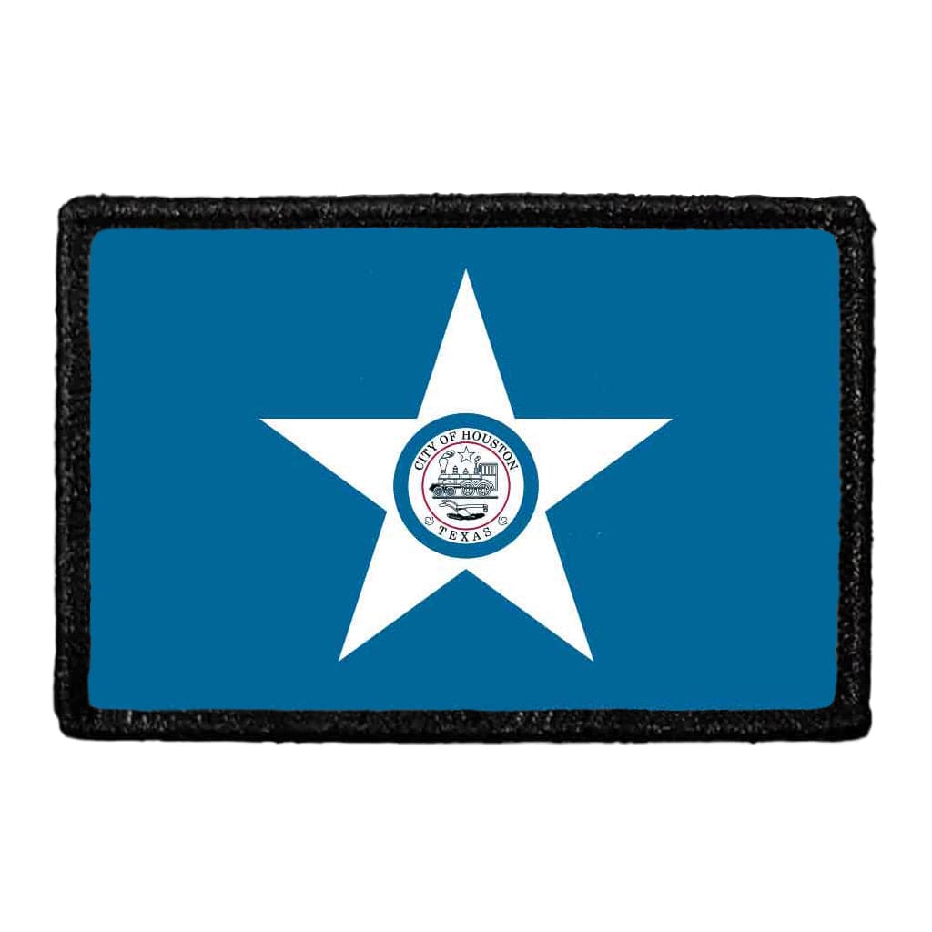 Houston City Flag - Color - Removable Patch