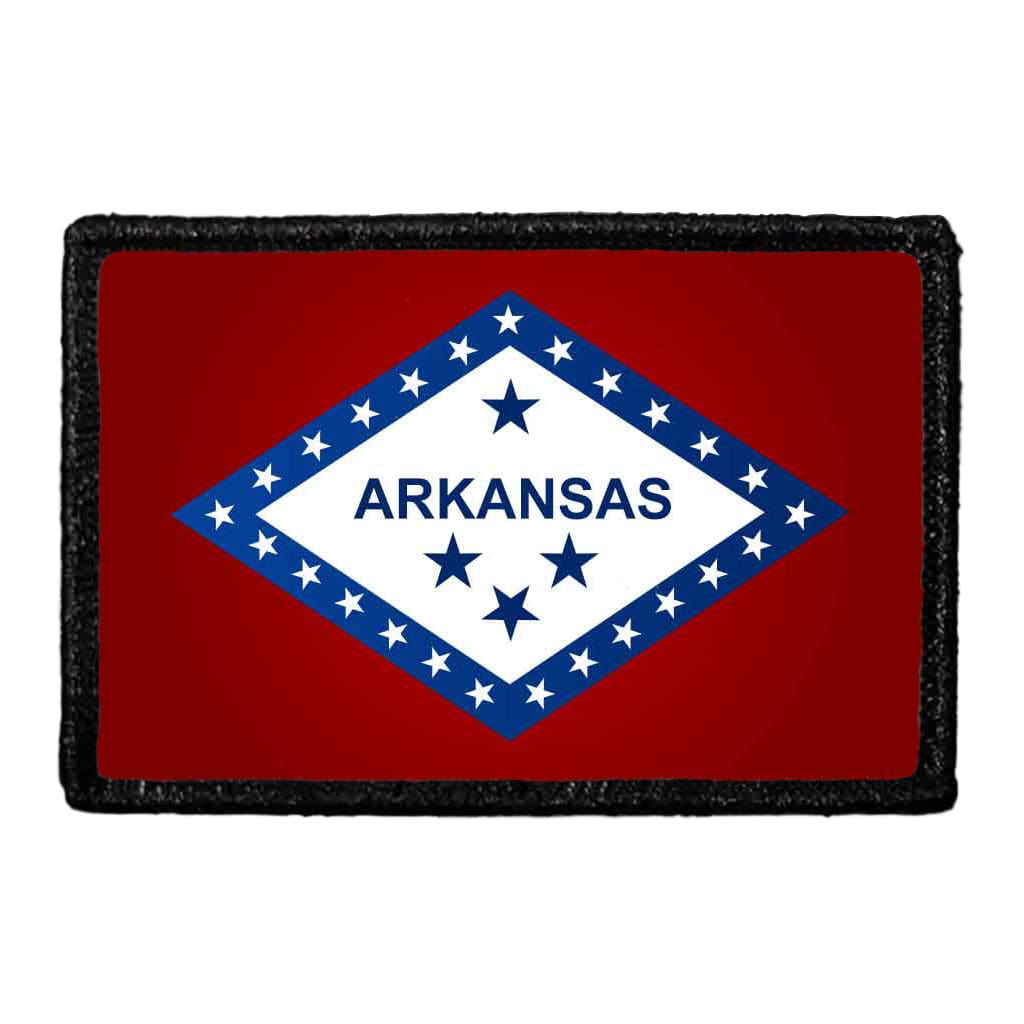 Arkansas State Flag - Color - Removable Patch